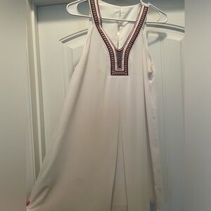 BCBG white dress
